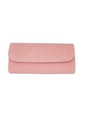 Beautiful Clutch Bags With Detachable Straps For All Occasions, Powder Pink